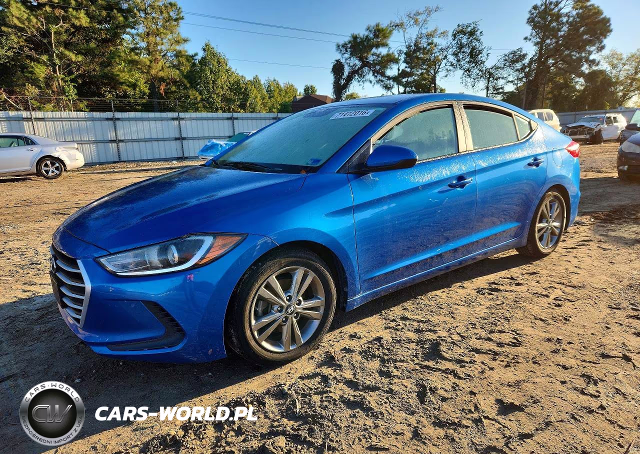 2017 Hyundai Elantra Se VIN:5NPD84LF1HH082787 - 1