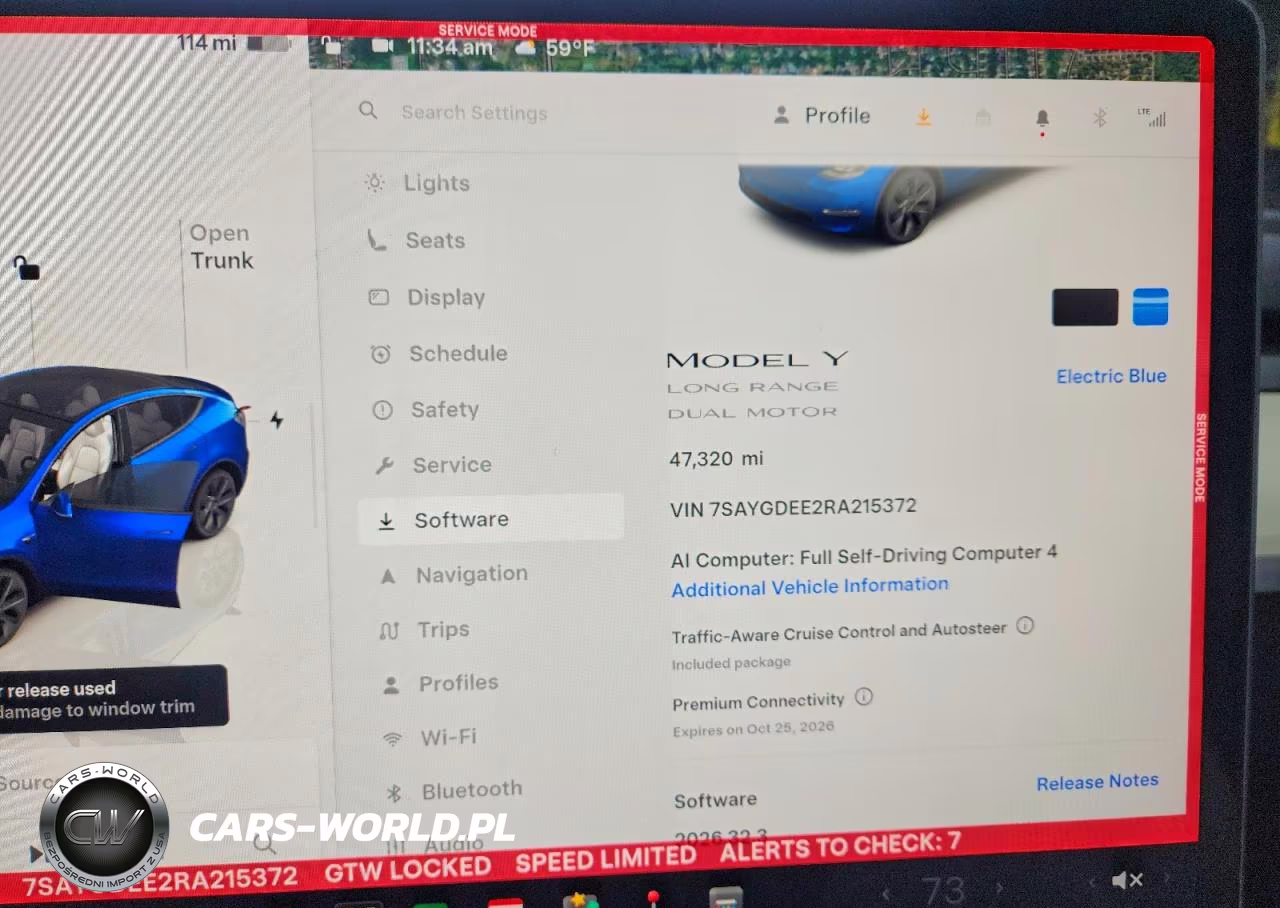 2024 Tesla Model Y VIN:7SAYGDEE2RA215372 - 9