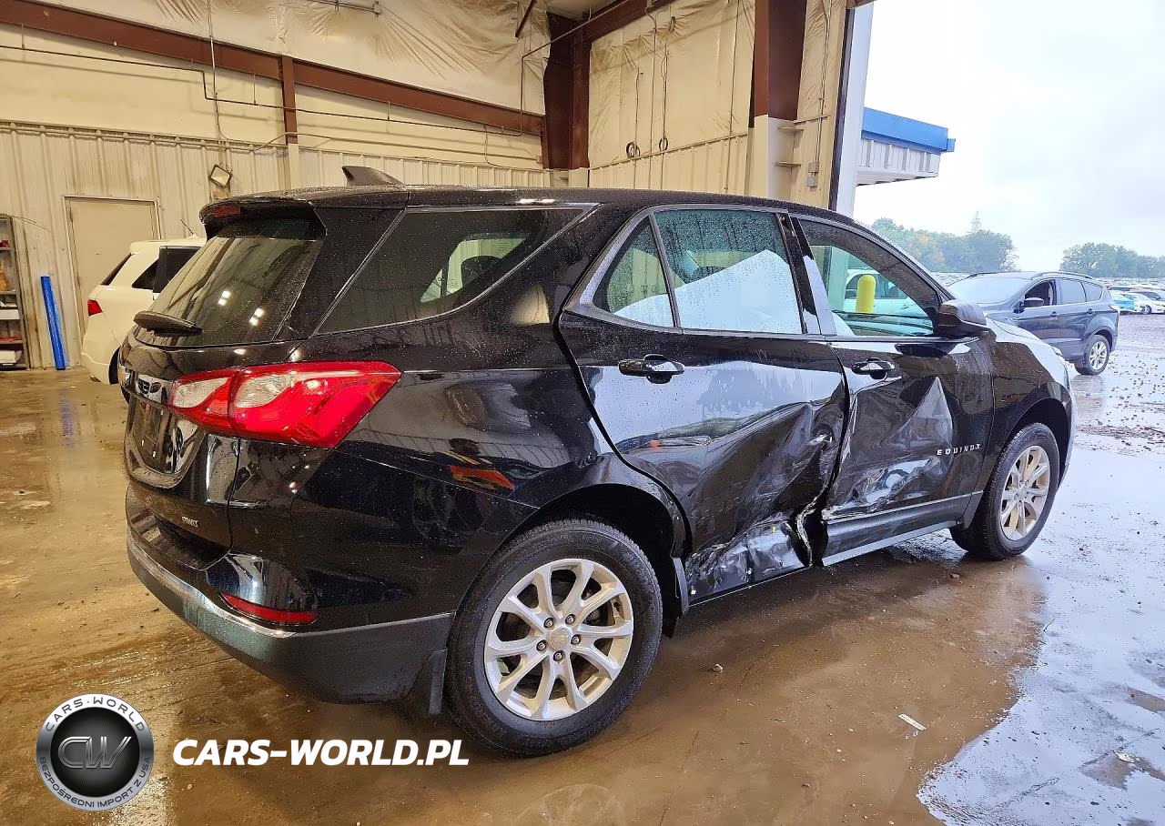 2018 Chevrolet Equinox Ls VIN:3GNAXREV1JL393852 - 3