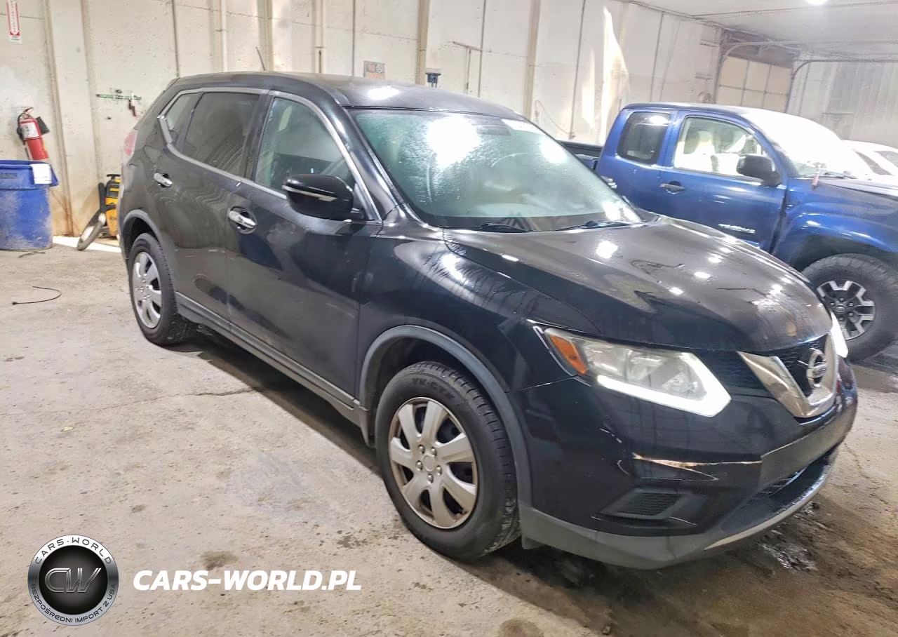 2015 Nissan Rogue S VIN:KNMAT2MT1FP588986 - 4