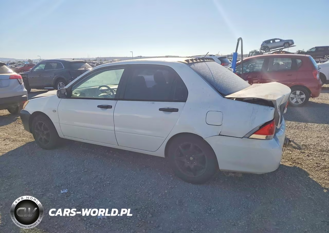 2006 Mitsubishi Lancer Es VIN:JA3AJ26E96U050525 - 2