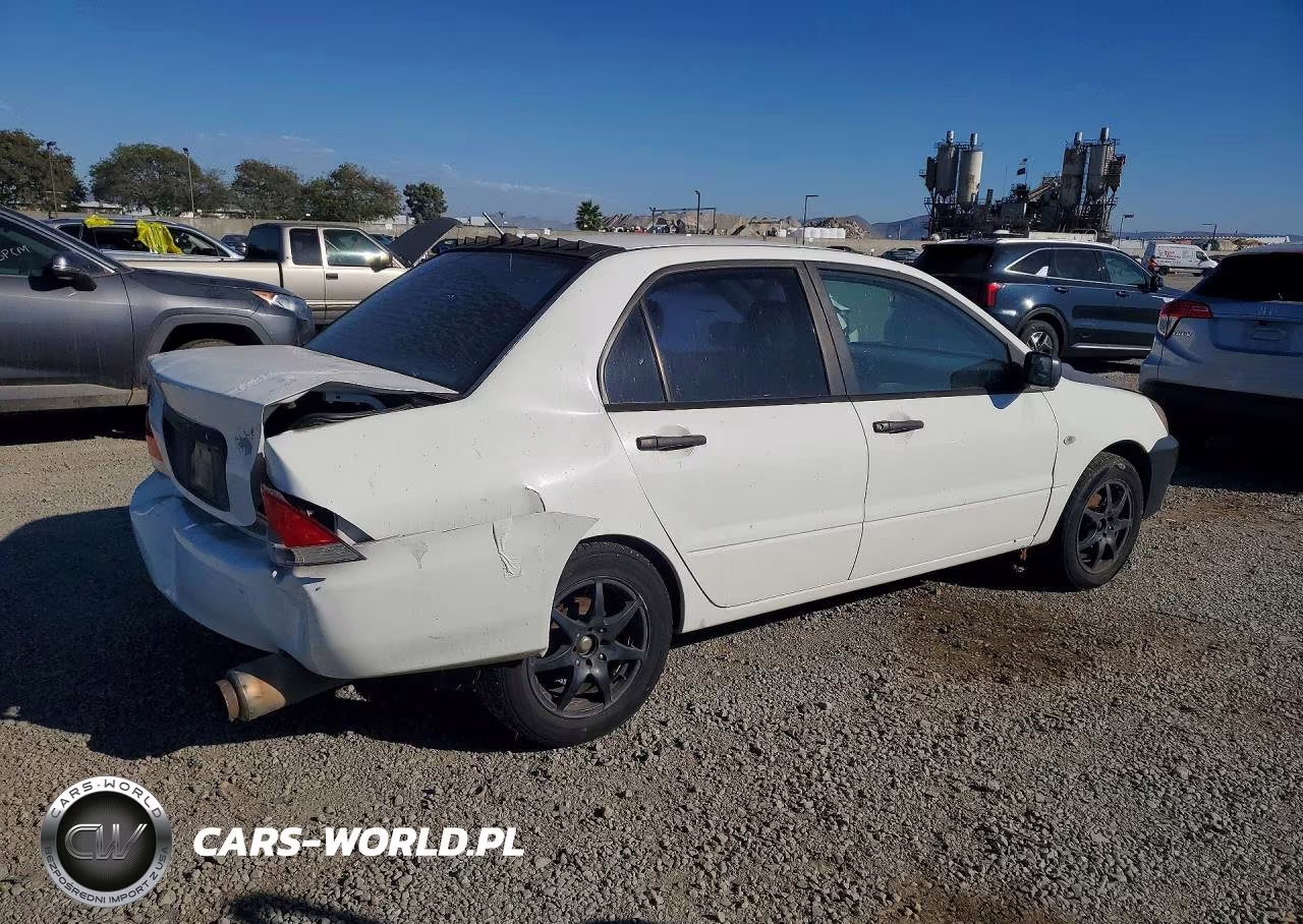 2006 Mitsubishi Lancer Es VIN:JA3AJ26E96U050525 - 3
