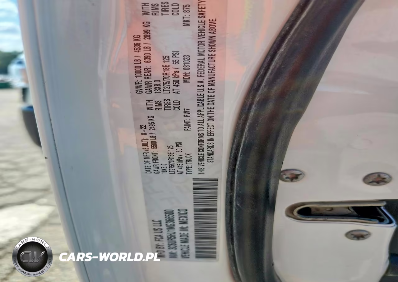 2022 Ram 2500 Tradesman 4X4 8' Box VIN:3C6UR5HJ1NG366500 - 12