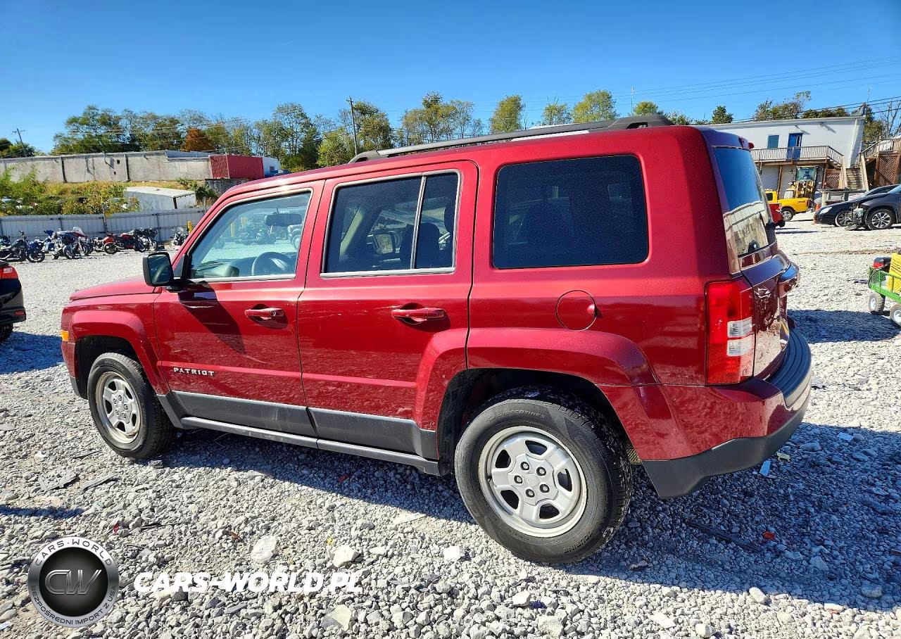 2016 Jeep Patriot Sport VIN:1C4NJPBA3GD527826 - 2