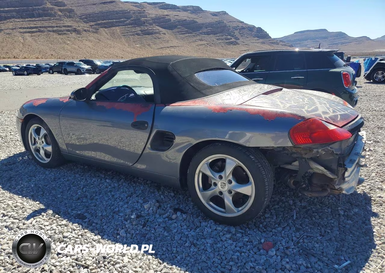 2001 Porsche Boxster VIN:WP0CA29861U626421 - 2