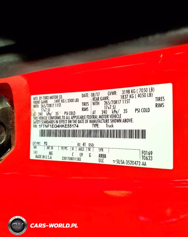 2017 Ford F150 VIN:1FTNF1EG4HKE55174 - 12