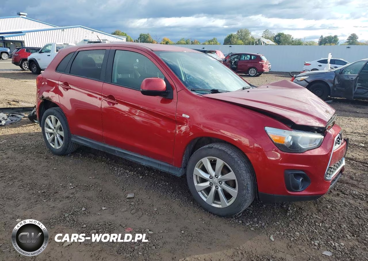2015 Mitsubishi Outlander Sport Es VIN:4A4AP3AU4FE023336 - 4