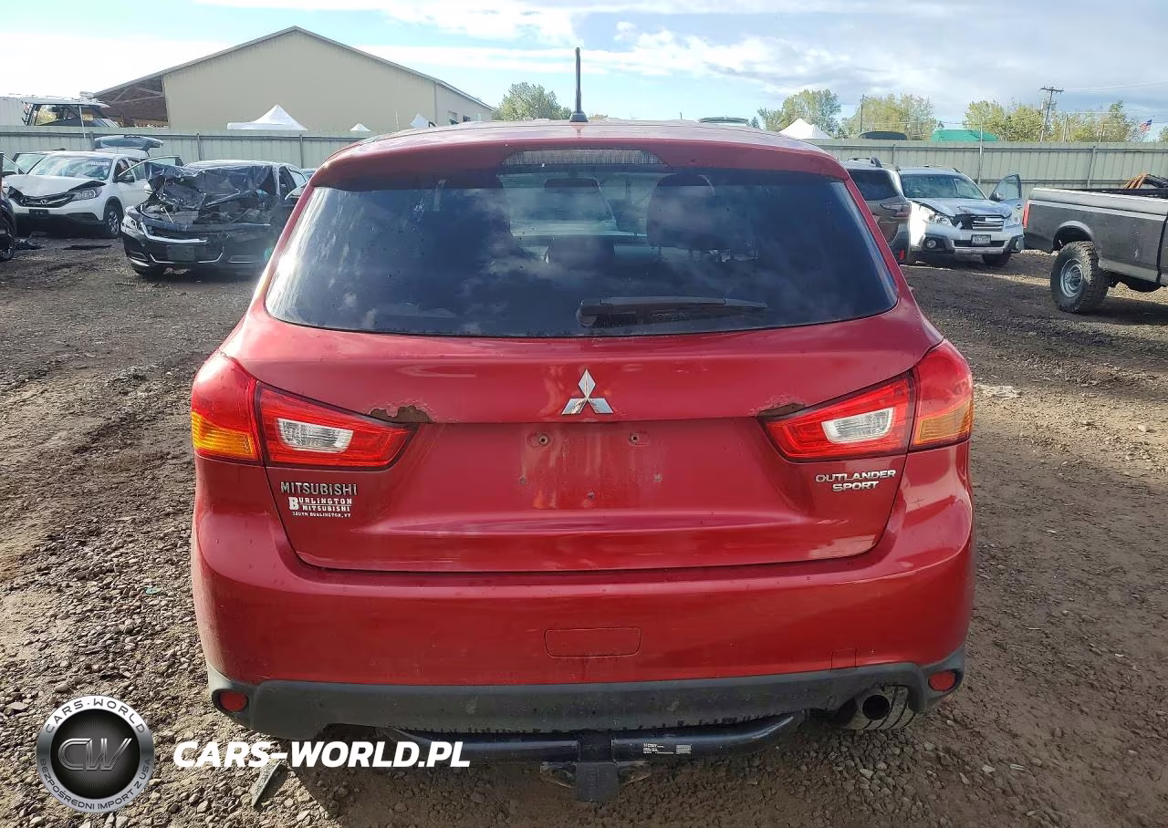 2015 Mitsubishi Outlander Sport Es VIN:4A4AP3AU4FE023336 - 6
