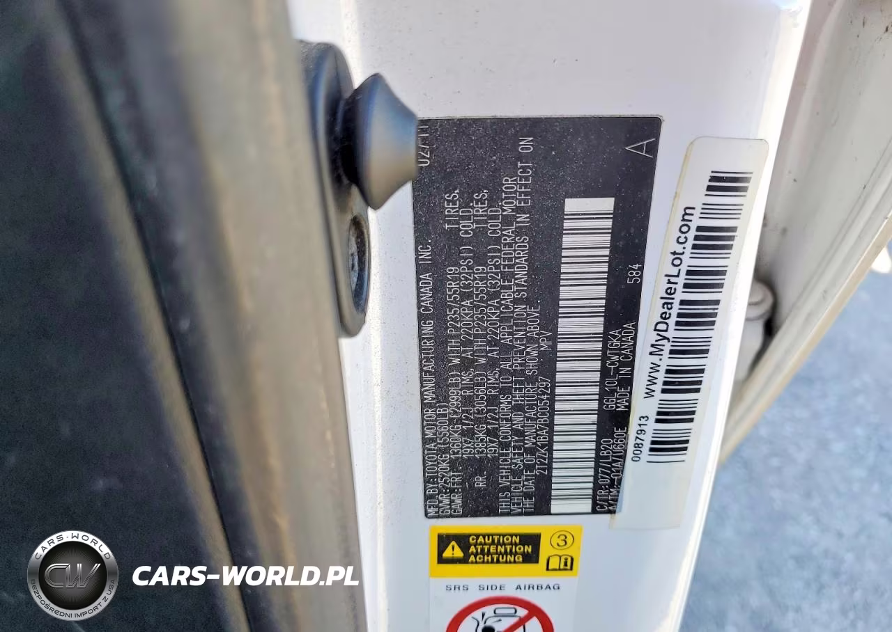 2011 Lexus Rx 350 VIN:2T2ZK1BA7BC054297 - 13