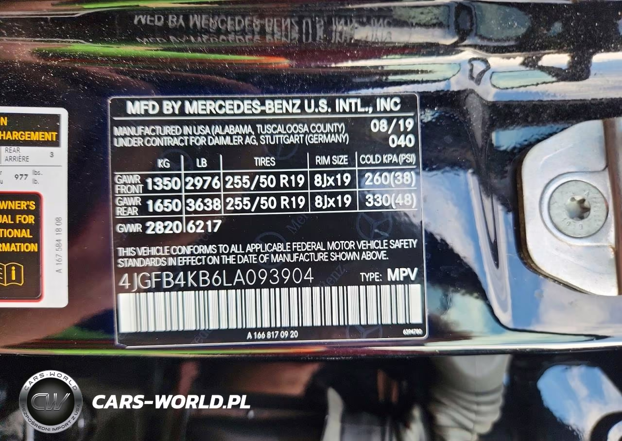 2020 Mercedes-Benz Gle 350 4Matic VIN:4JGFB4KB6LA093904 - 12