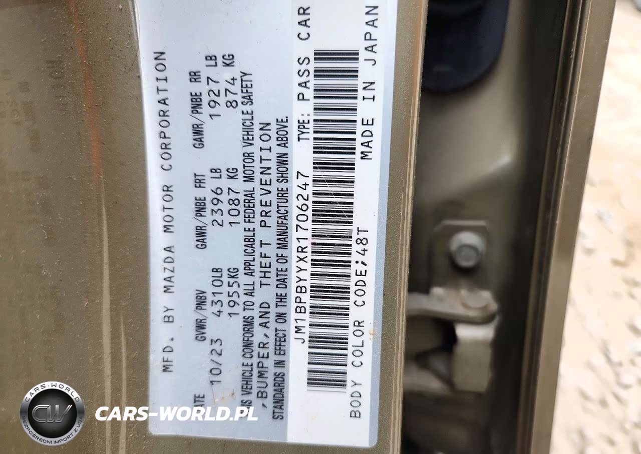 2024 Mazda 3 Carbon Turbo VIN:JM1BPBYYXR1706247 - 12