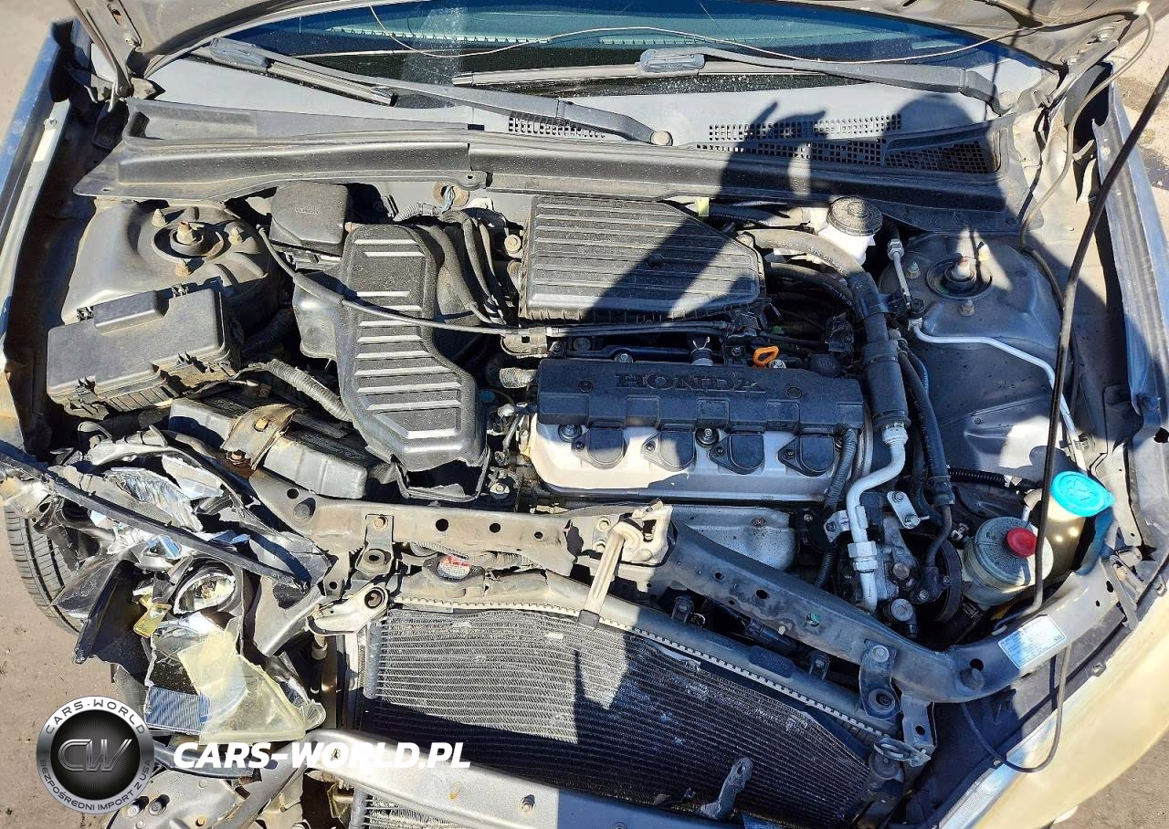 2004 Honda Civic Lx VIN:2HGES16574H633641 - 11