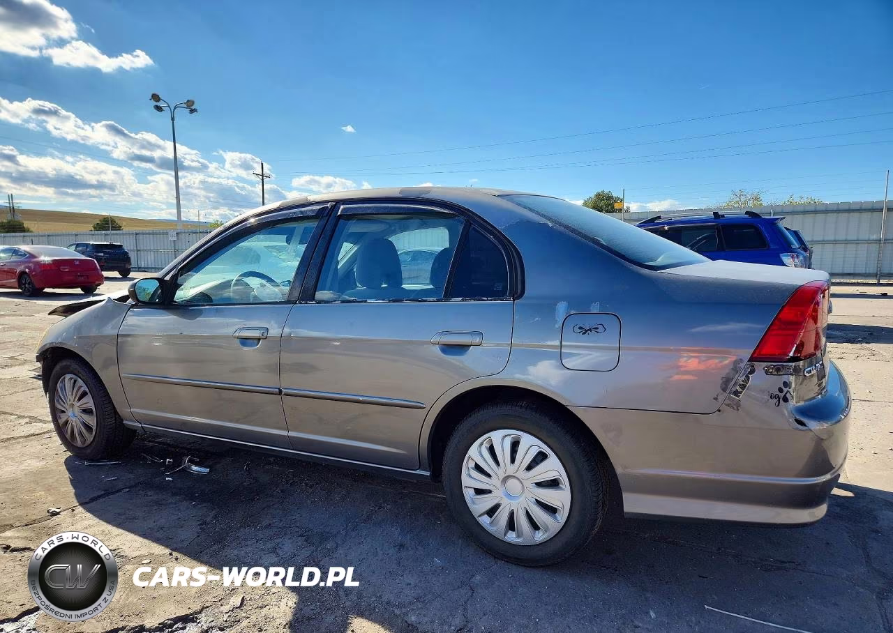 2004 Honda Civic Lx VIN:2HGES16574H633641 - 2