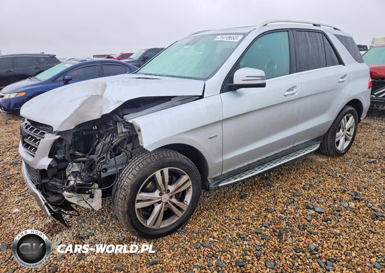 2012 Mercedes-Benz Ml 350 4Matic VIN:4JGDA5HB2CA095785 - 1