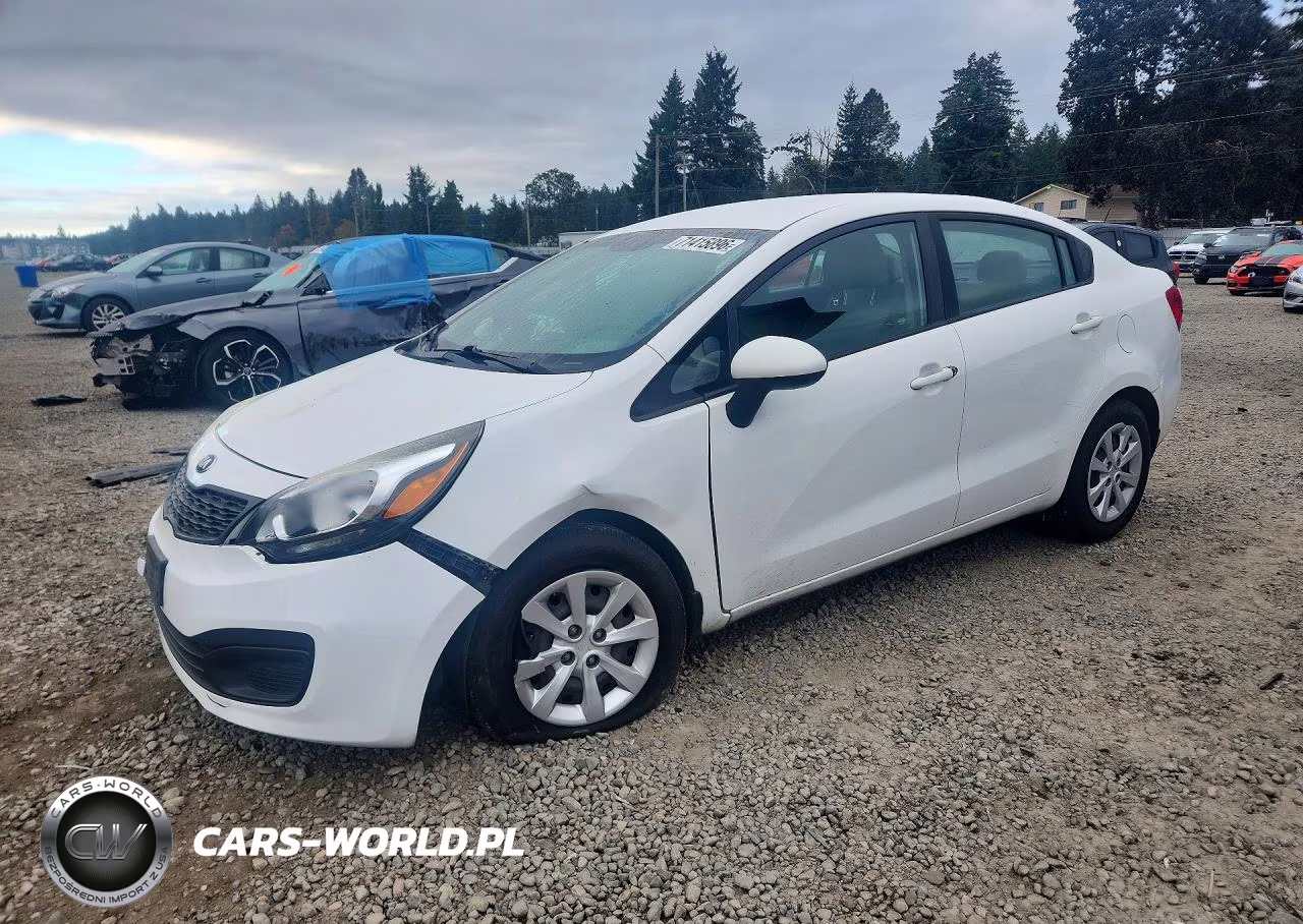 2015 Kia Rio Lx VIN:KNADM4A30F6521261 - 1