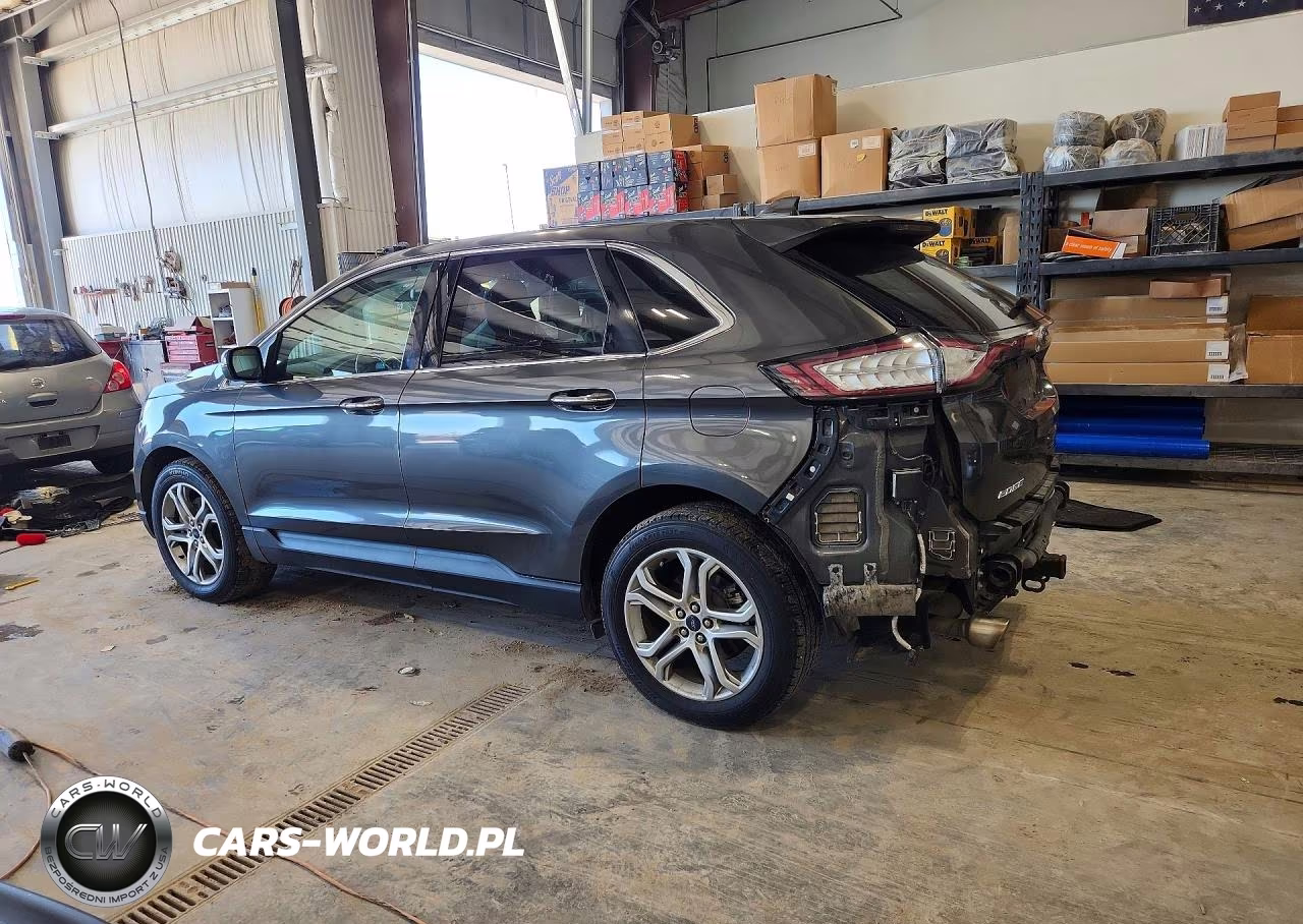 2015 Ford Edge Titanium VIN:2FMPK4K83FBB77647 - 2