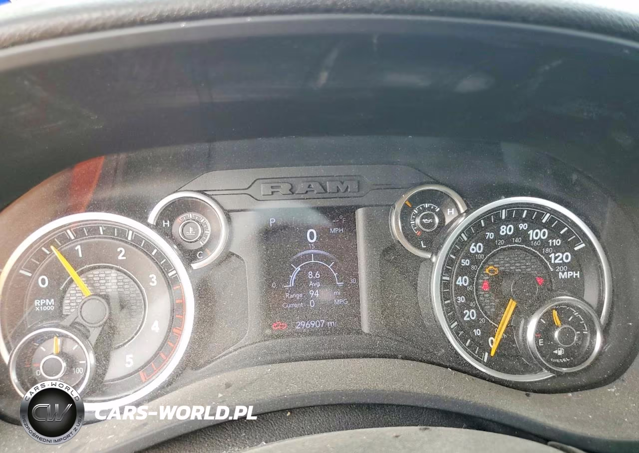 2020 Ram 2500 Tradesman VIN:3C6MR5AL2LG184684 - 9