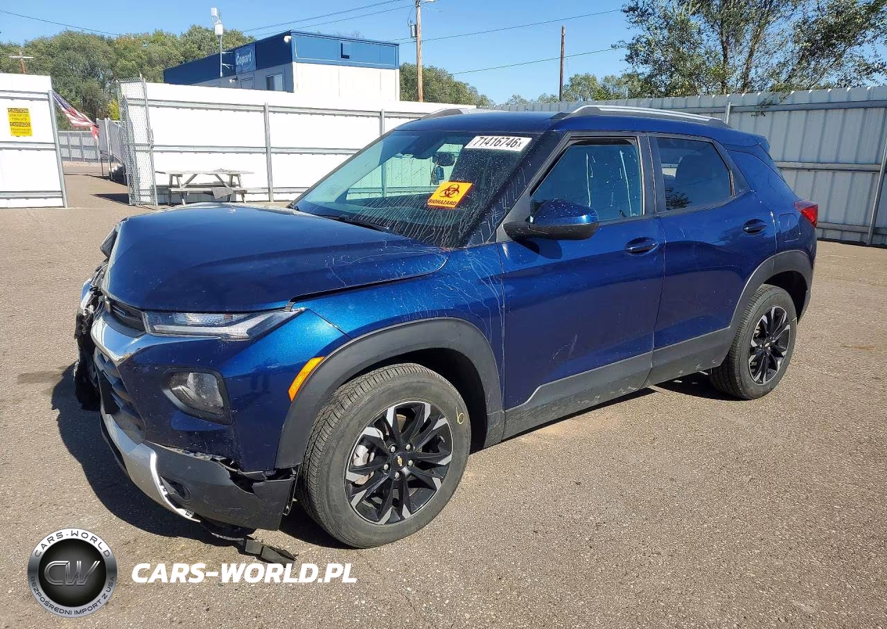 2022 Chevrolet Trailblazer Lt VIN:KL79MPSLXNB058508 - 1