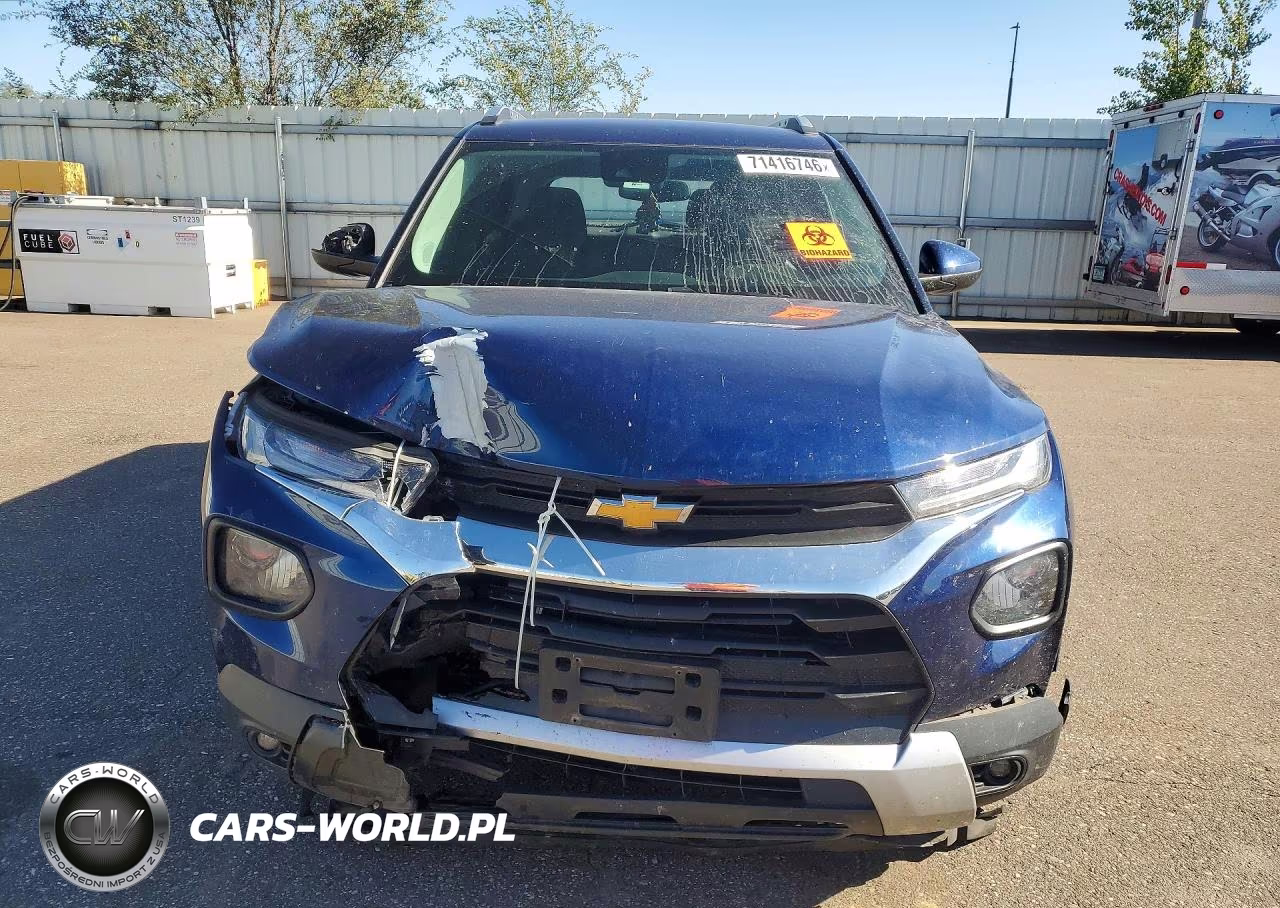 2022 Chevrolet Trailblazer Lt VIN:KL79MPSLXNB058508 - 5