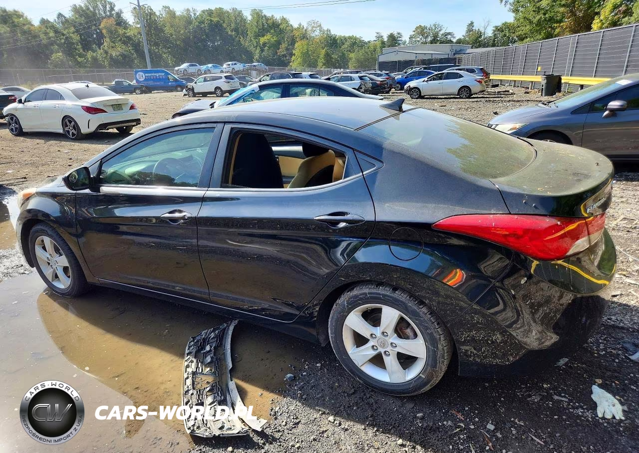 2011 Hyundai Elantra Gls VIN:5NPDH4AE2BH005217 - 2