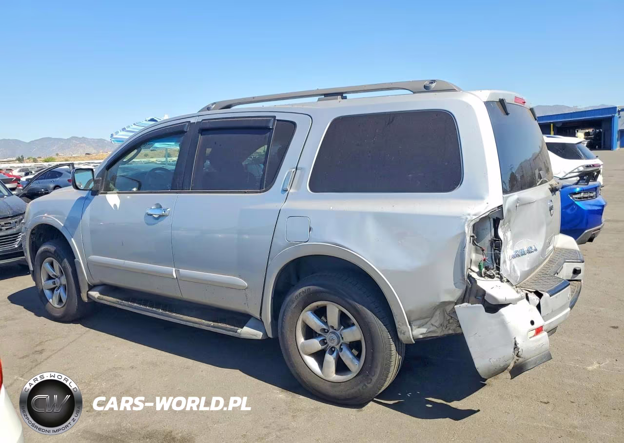 2012 Nissan Armada Sv VIN:5N1AA0ND7CN612471 - 2