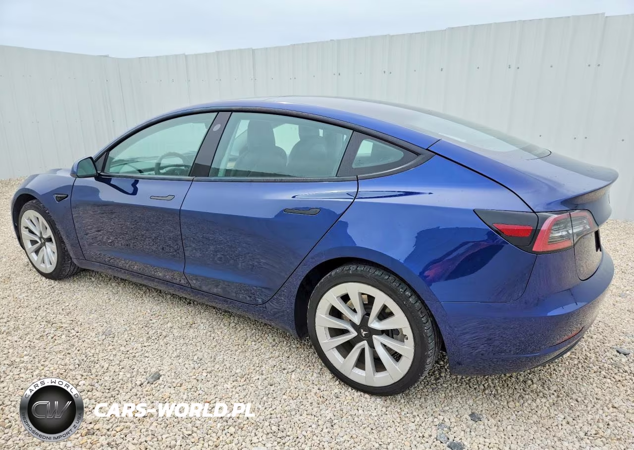 2022 Tesla Model 3 VIN:5YJ3E1EA2NF370445 - 2