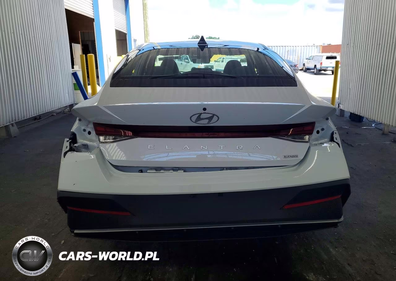 2026 Hyundai Elantra Hybrid Blue VIN:KMHLM4DJ3TU196102 - 6