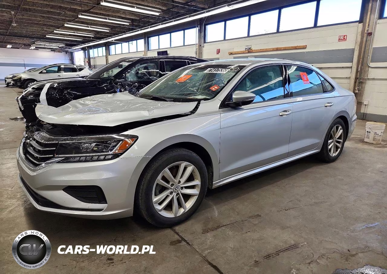 2021 Volkswagen Passat S VIN:1VWAA7A34MC007702 - 1