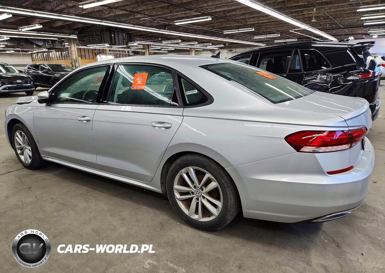 2021 Volkswagen Passat S VIN:1VWAA7A34MC007702 - 2
