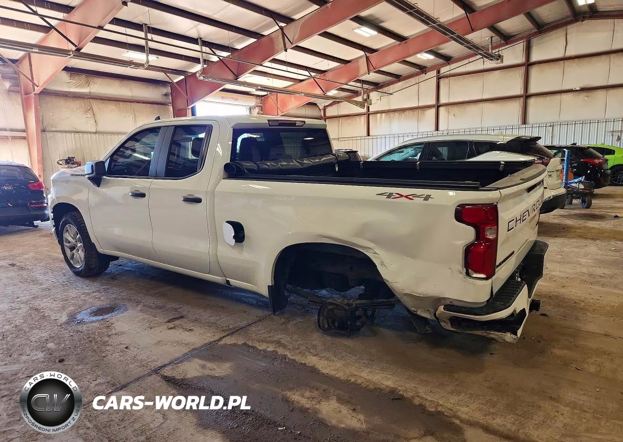2021 Chevrolet Silverado K1500 Custom VIN:1GCRYBEK4MZ300163 - 2