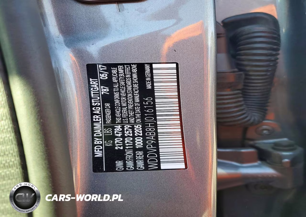 2017 Mercedes-Benz B 250E VIN:WDDVP9AB8HJ016156 - 13