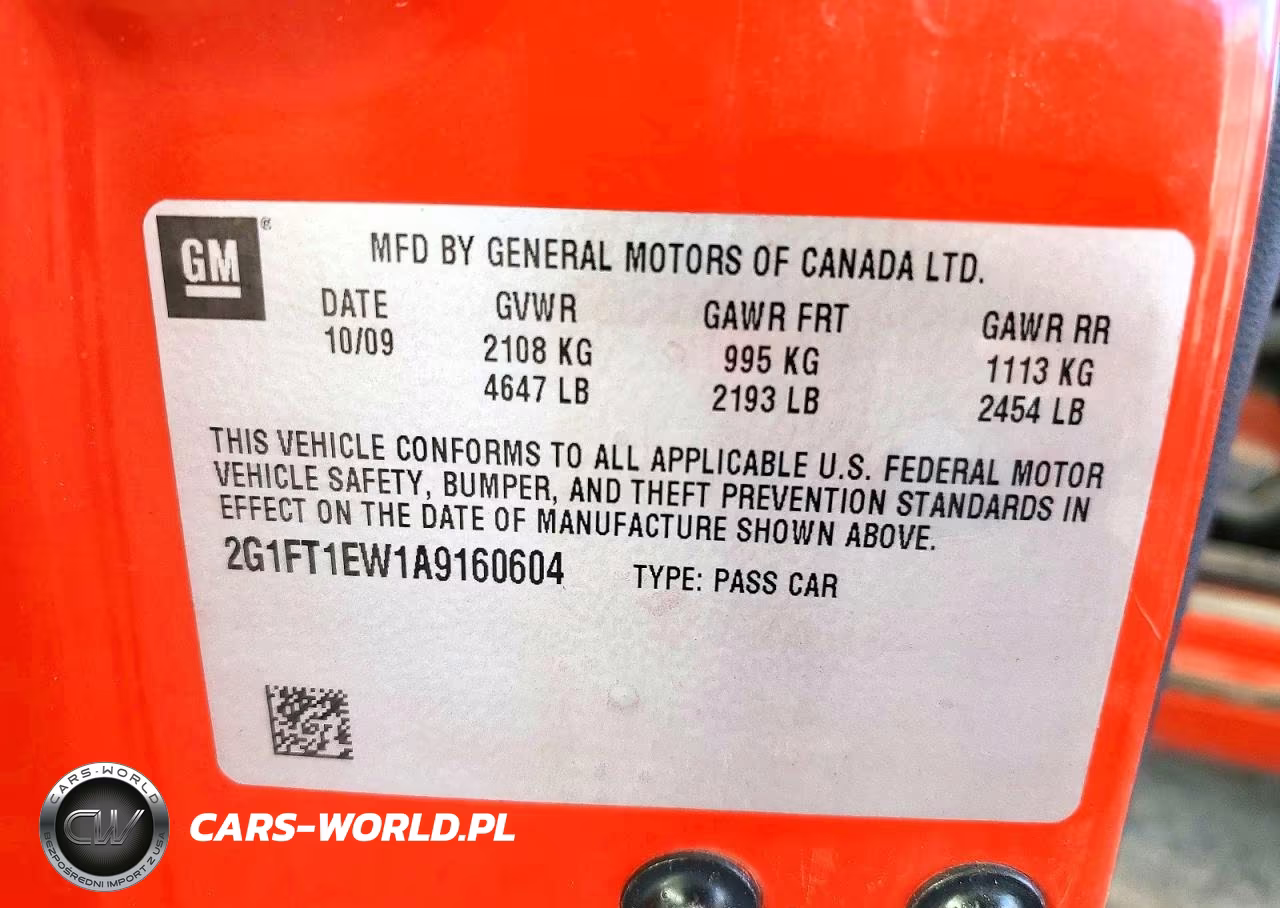 2010 Chevrolet Camaro Ss VIN:2G1FT1EW1A9160604 - 12