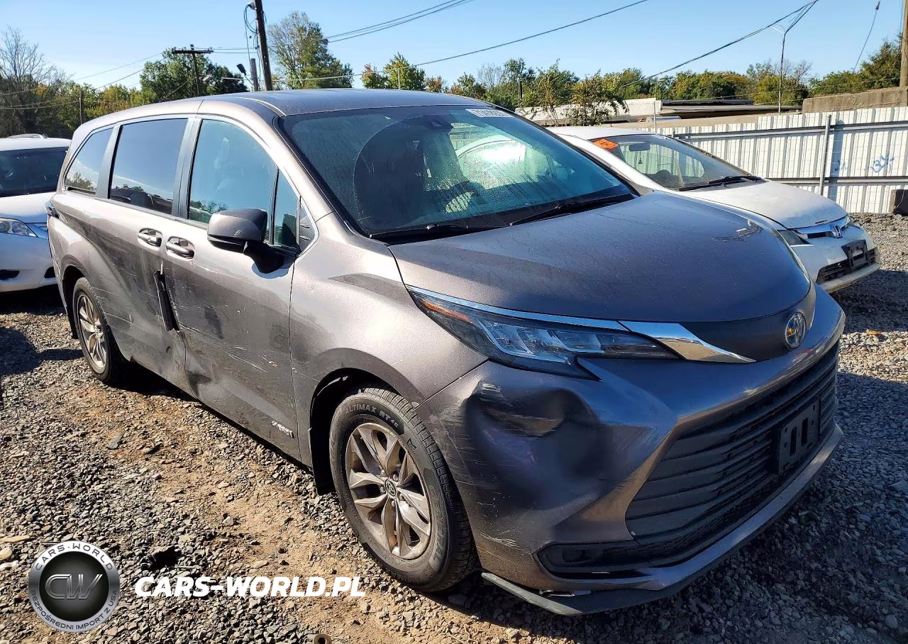 2021 Toyota Sienna Le VIN:5TDKRKEC1MS014991 - 4