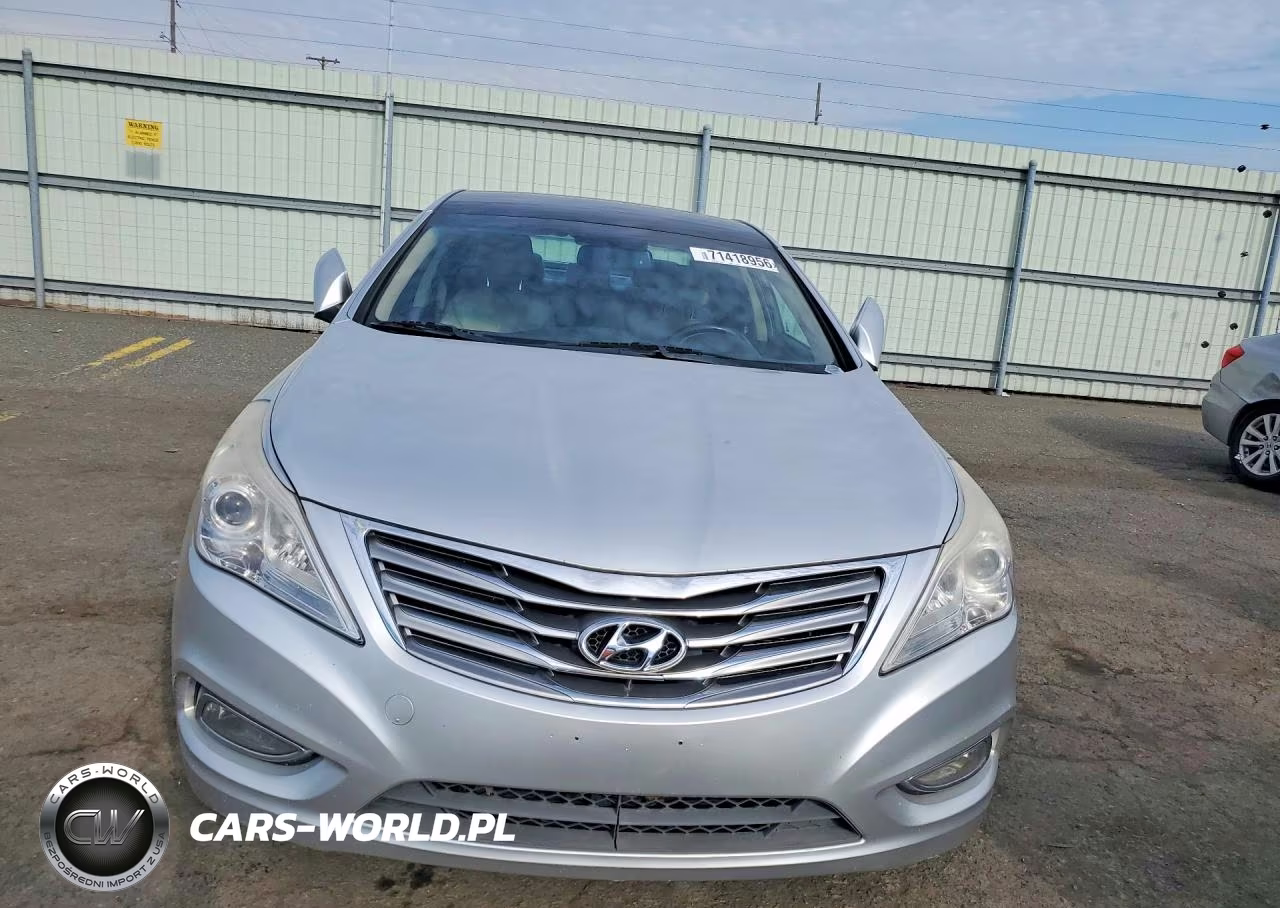 2012 Hyundai Azera Base VIN:KMHFH4JG4CA157658 - 5