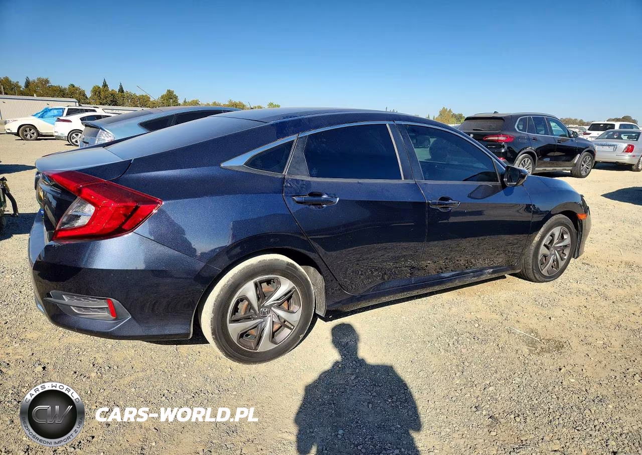 2020 Honda Civic Lx VIN:19XFC2F61LE204701 - 3