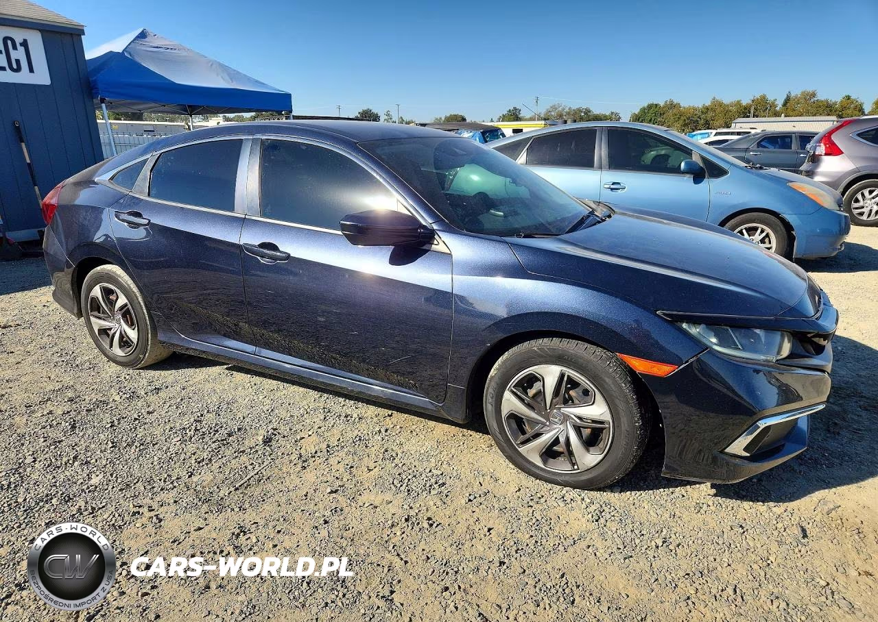 2020 Honda Civic Lx VIN:19XFC2F61LE204701 - 4