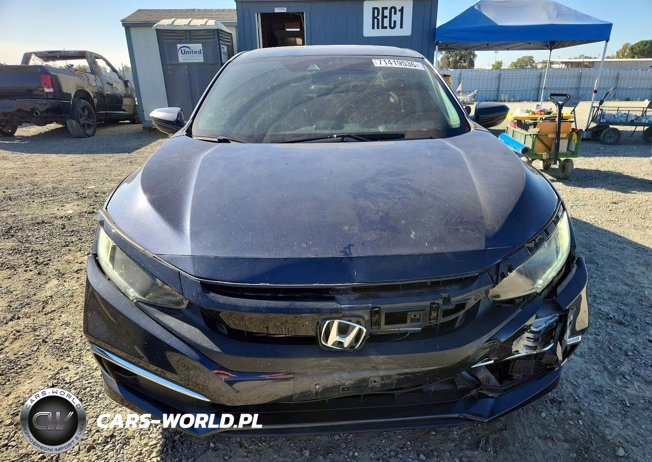 2020 Honda Civic Lx VIN:19XFC2F61LE204701 - 5