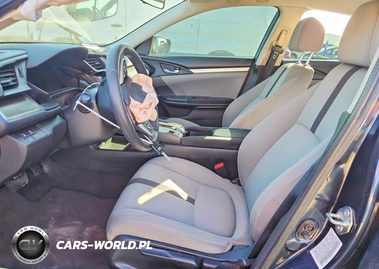 2020 Honda Civic Lx VIN:19XFC2F61LE204701 - 7