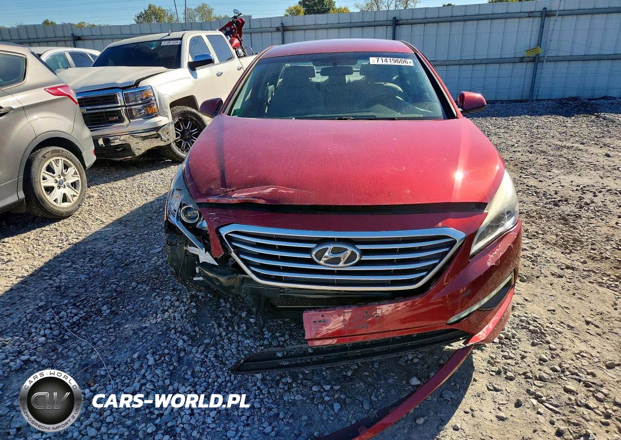 2015 Hyundai Sonata Se VIN:5NPE24AF1FH224920 - 5