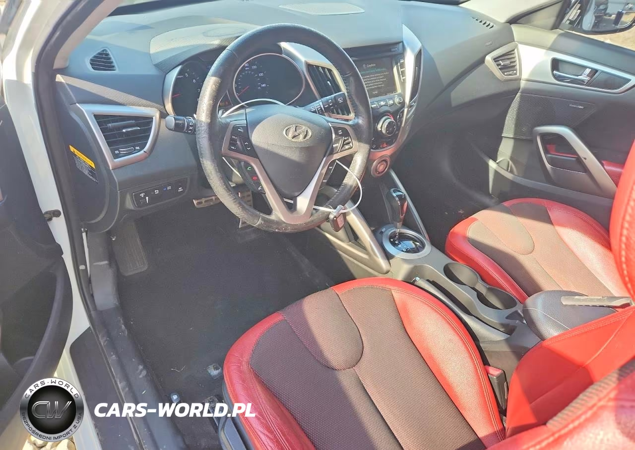 2012 Hyundai Veloster Base VIN:KMHTC6AD4CU048540 - 8