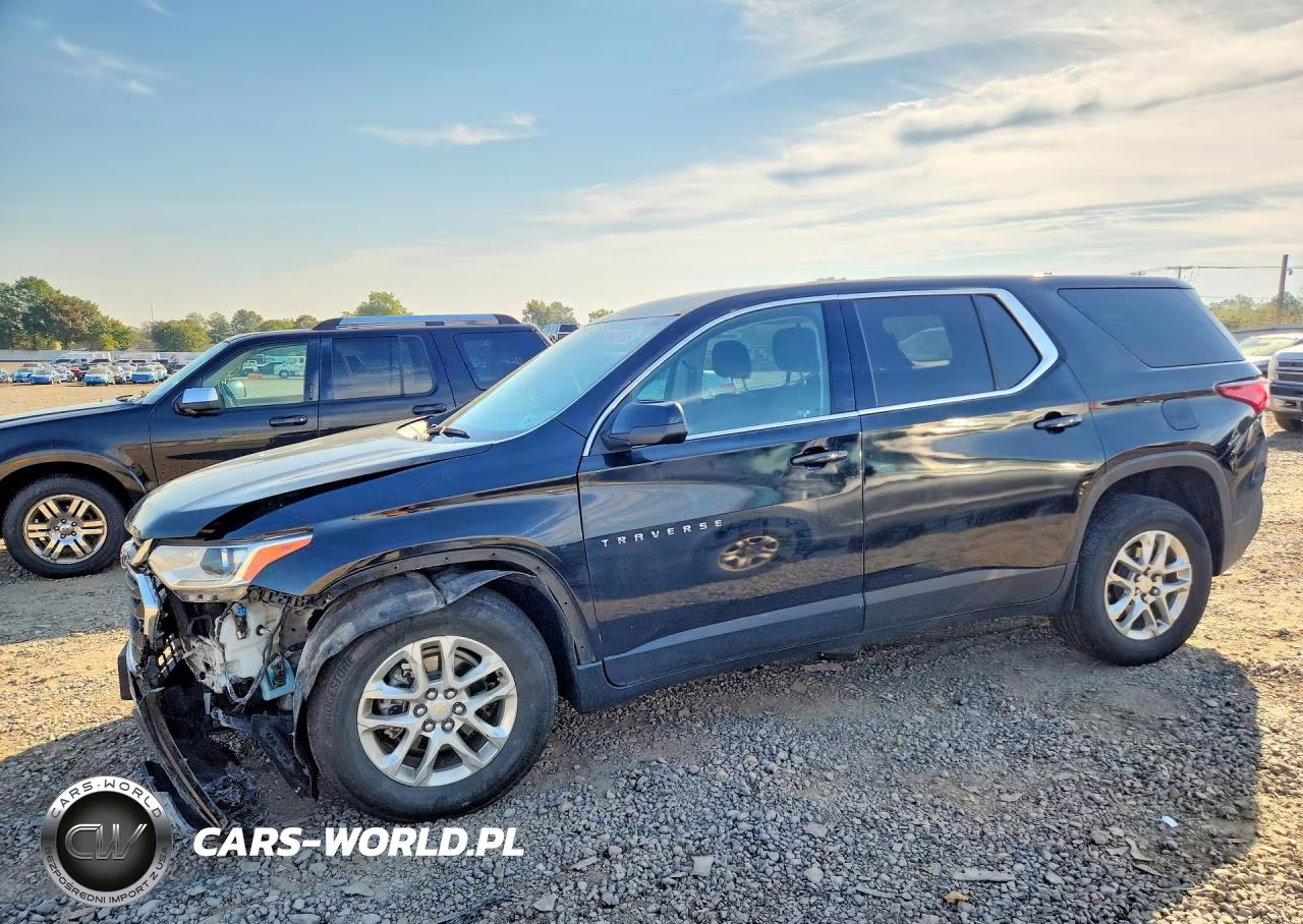 2021 Chevrolet Traverse Ls VIN:1GNEVFKW7MJ216107 - 1