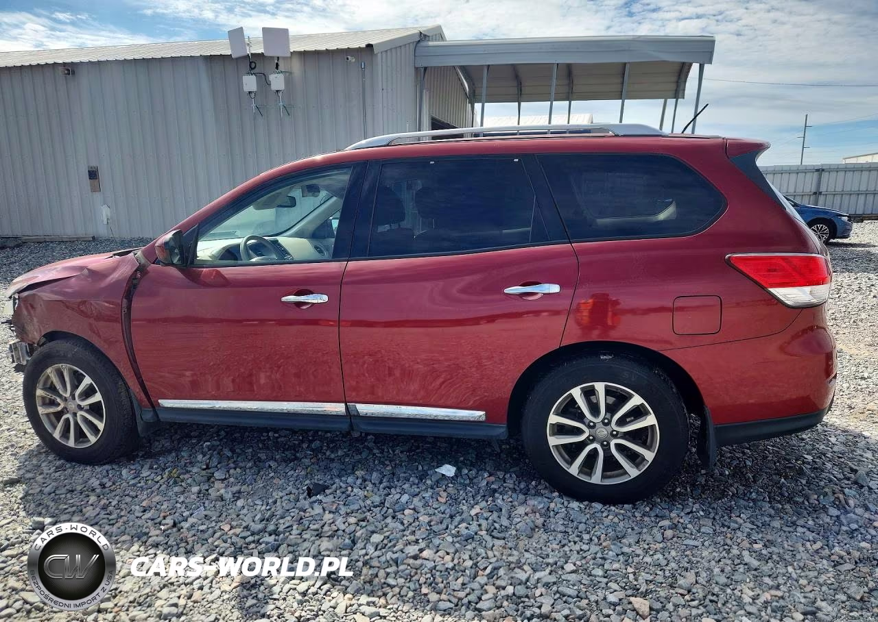 2015 Nissan Pathfinder Sl VIN:5N1AR2MN3FC645594 - 2