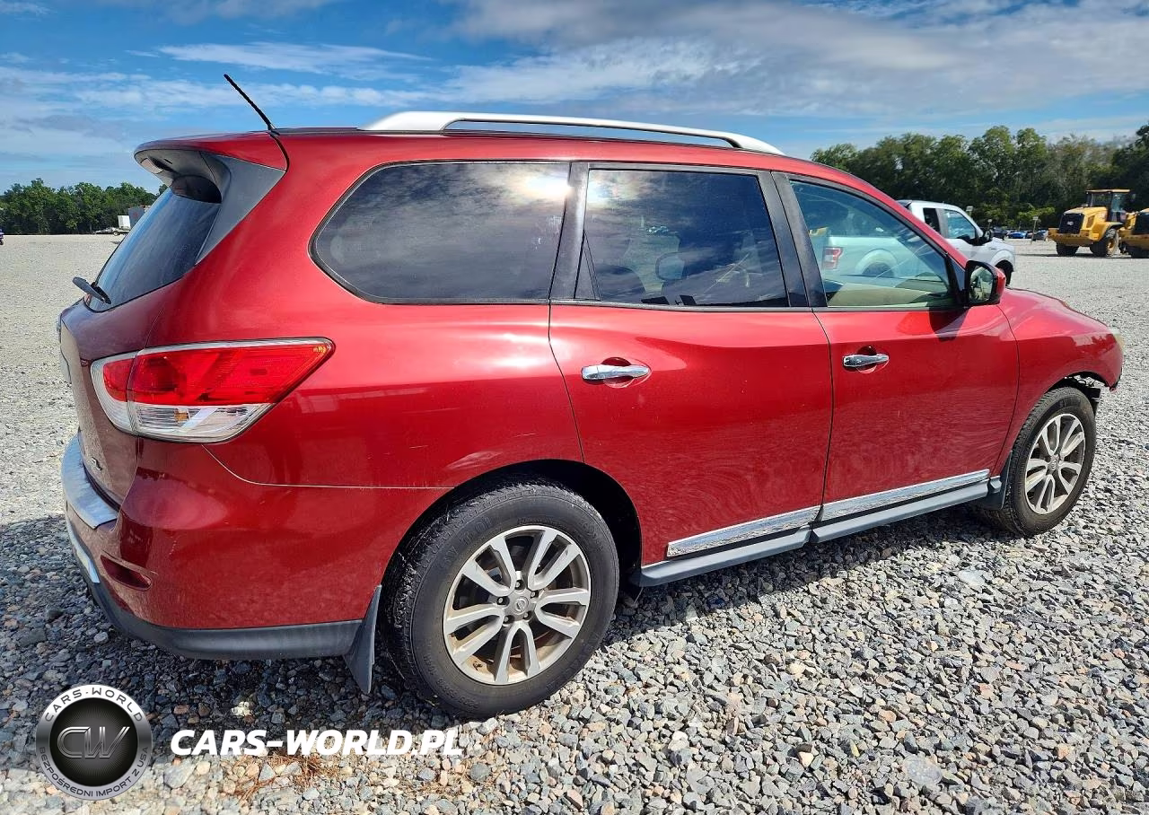 2015 Nissan Pathfinder Sl VIN:5N1AR2MN3FC645594 - 3