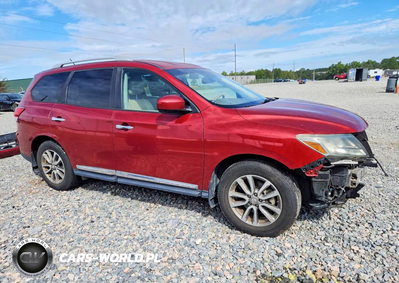 2015 Nissan Pathfinder Sl VIN:5N1AR2MN3FC645594 - 4