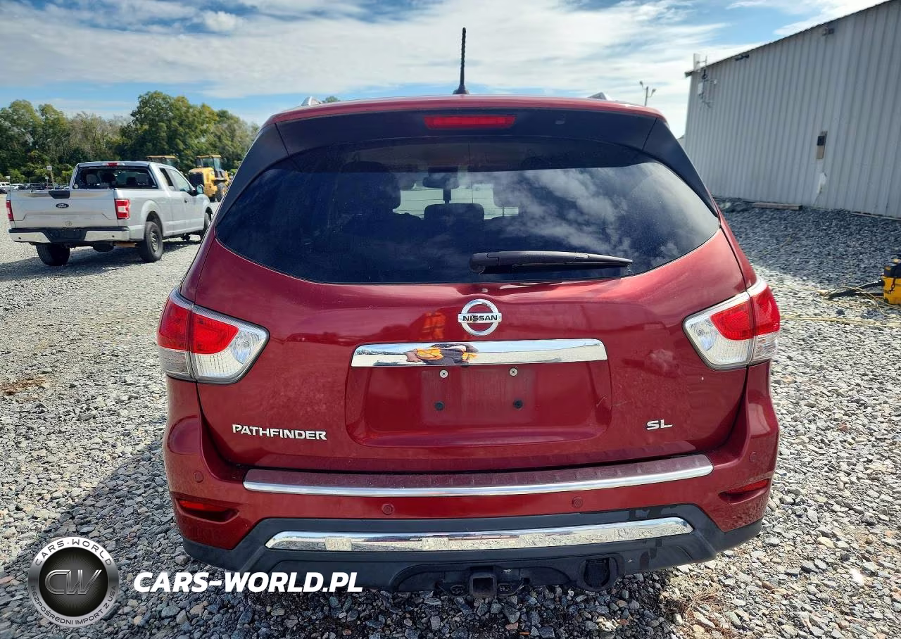 2015 Nissan Pathfinder Sl VIN:5N1AR2MN3FC645594 - 6