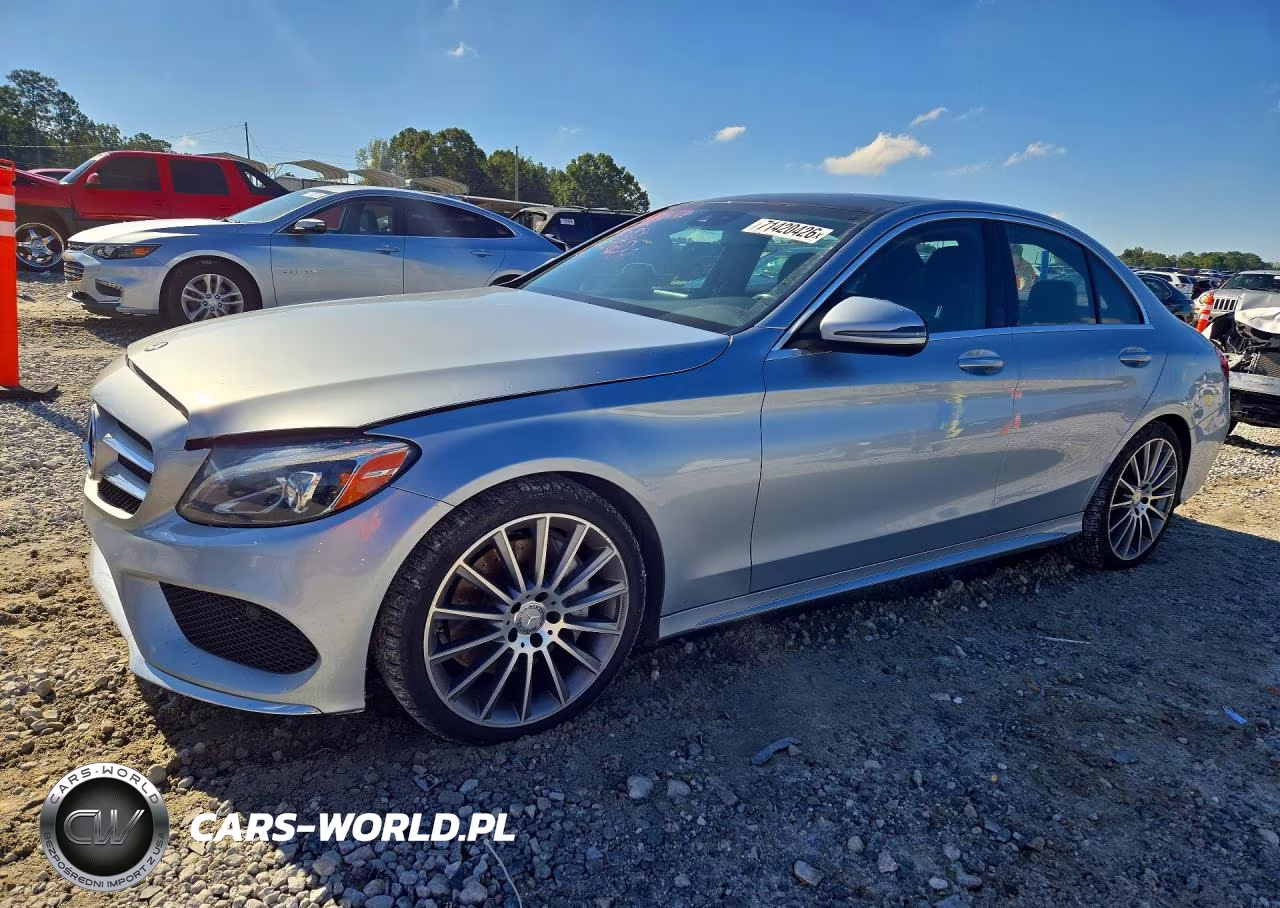 2017 Mercedes-Benz C 300 VIN:55SWF4JB7HU191315 - 1