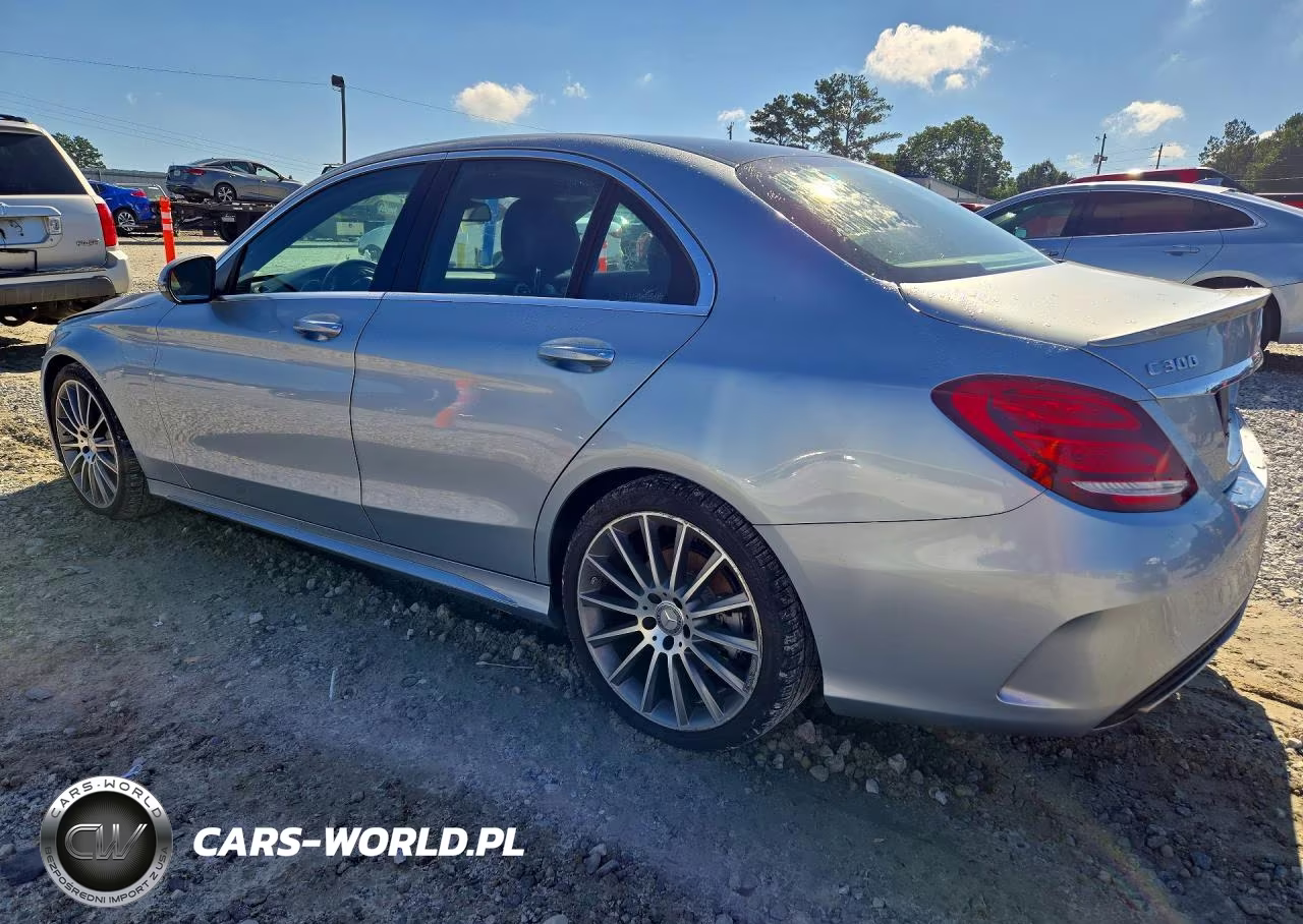 2017 Mercedes-Benz C 300 VIN:55SWF4JB7HU191315 - 2