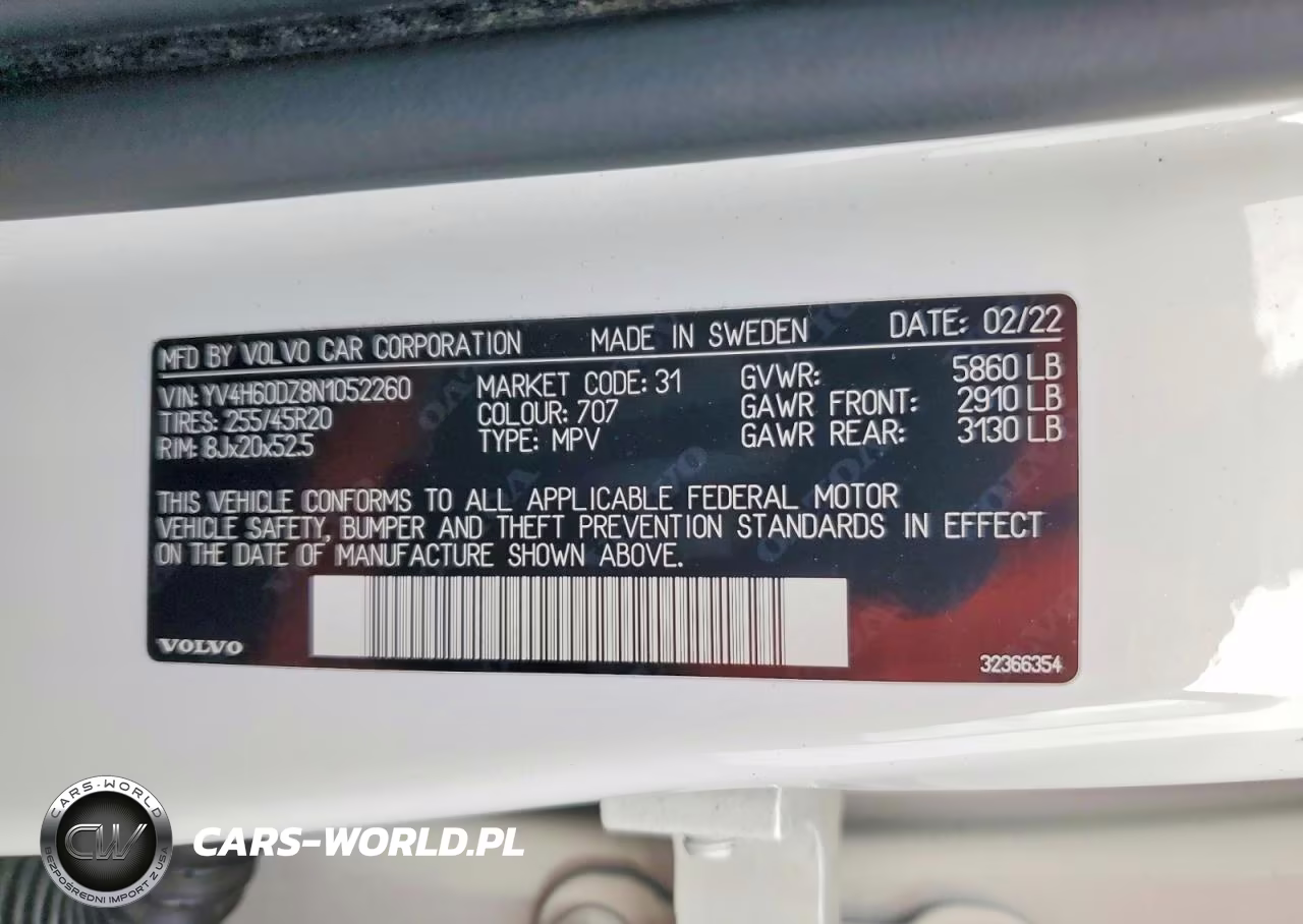 2022 Volvo Xc60 T8 Recharge Inscription Express VIN:YV4H60DZ8N1052260 - 13