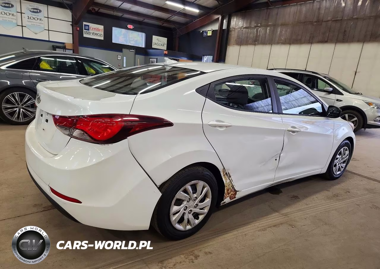 2016 Hyundai Elantra Se VIN:5NPDH4AEXGH677694 - 3