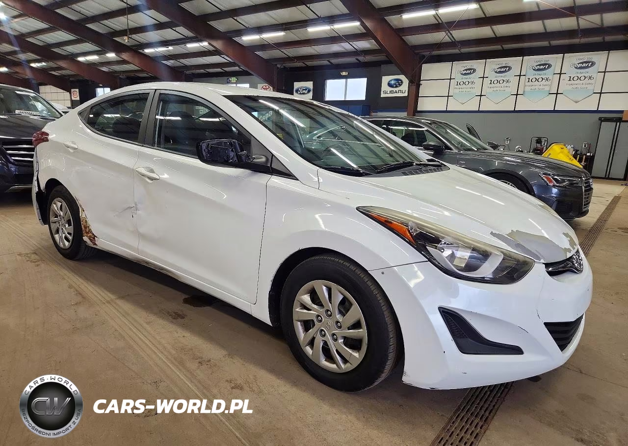 2016 Hyundai Elantra Se VIN:5NPDH4AEXGH677694 - 4